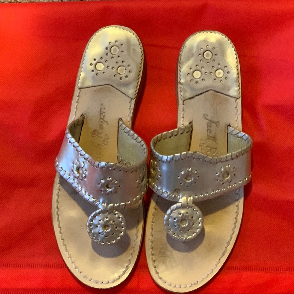Jack rogers sandals size 8 with box